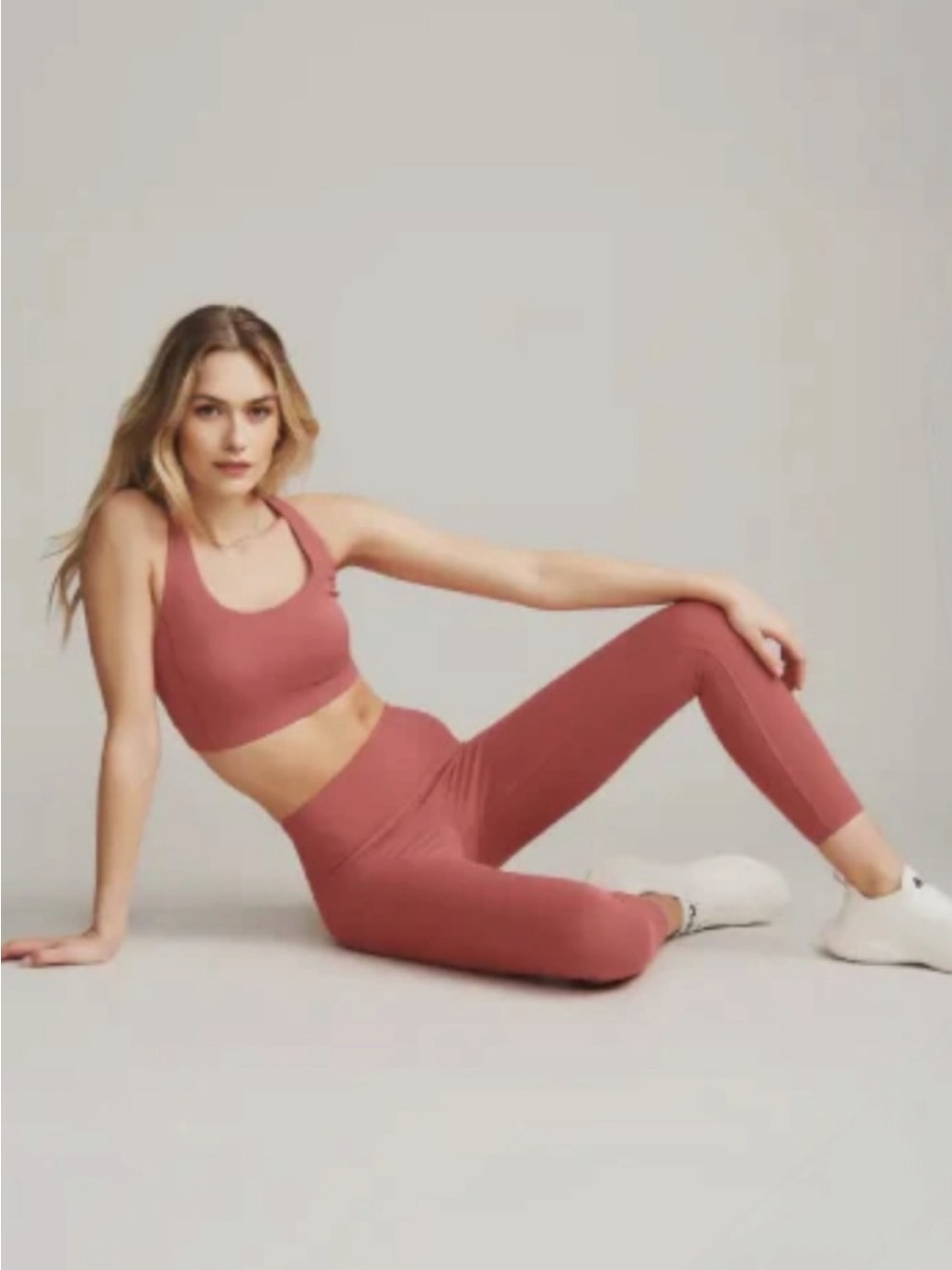 RHONE Revive 7/8 Leggings Pink Hibiscus Blush XS